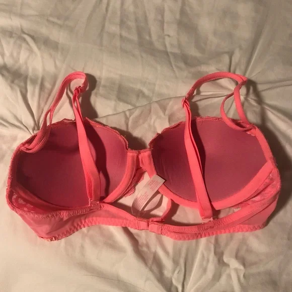 Hot pink Victoria’s Secret (Pink) push up bra, 32A - Picture 3 of 5